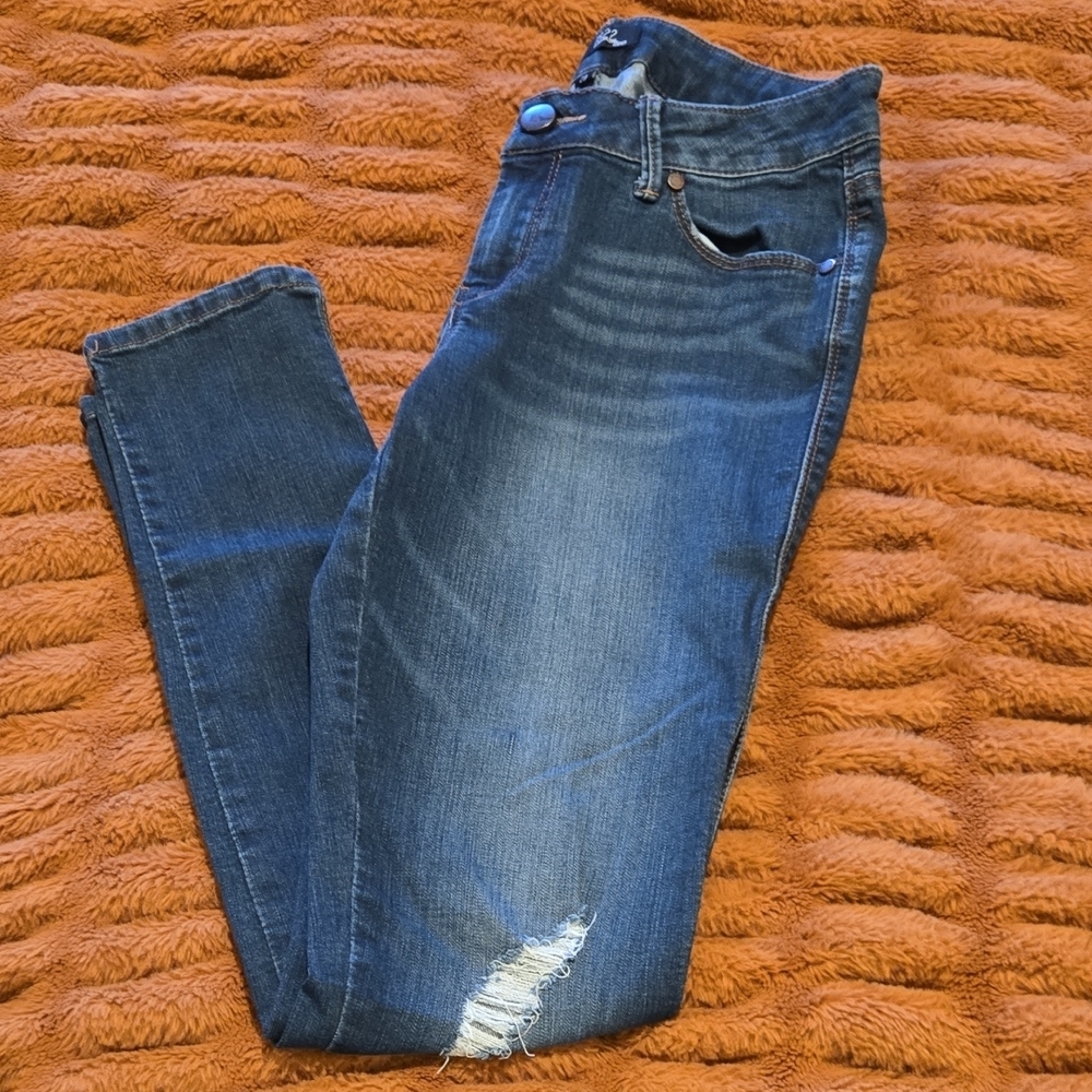 1822 Skinny Distressed Jeans